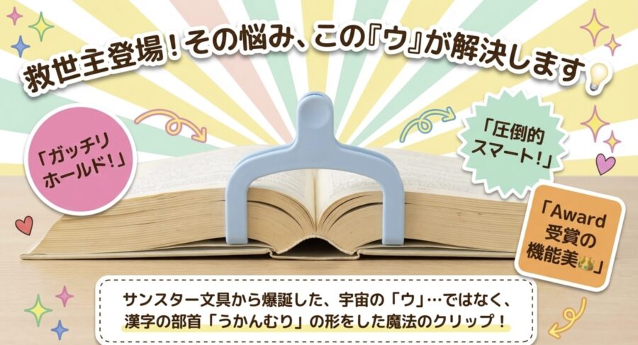 救世主登場！その悩み、この『ウ』が解決します！