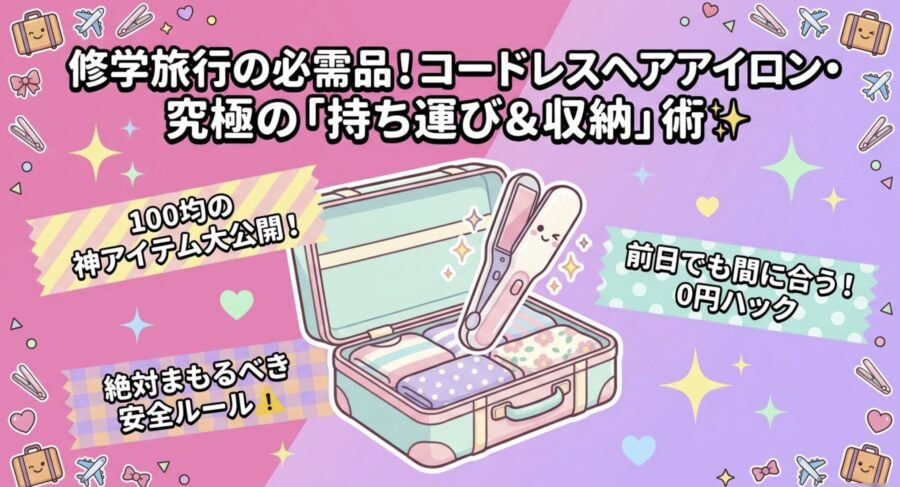 コードレスアイロン100均