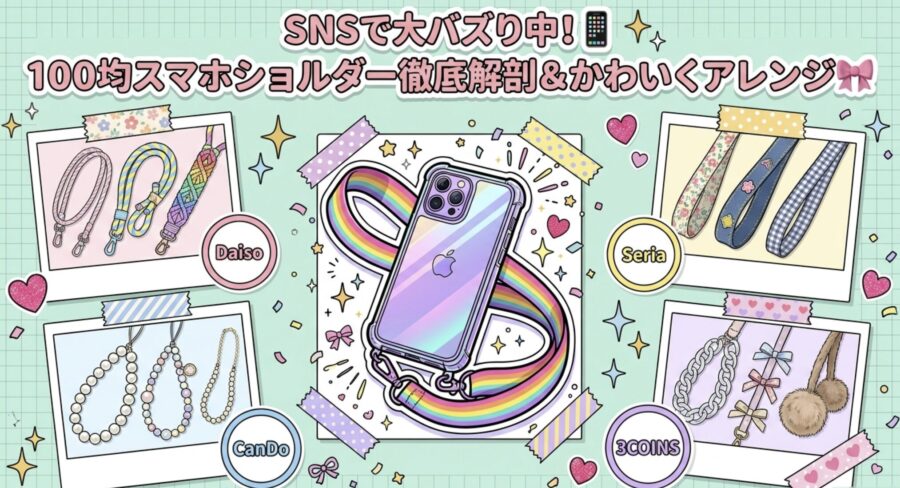 100均スマホショルダー徹底解剖