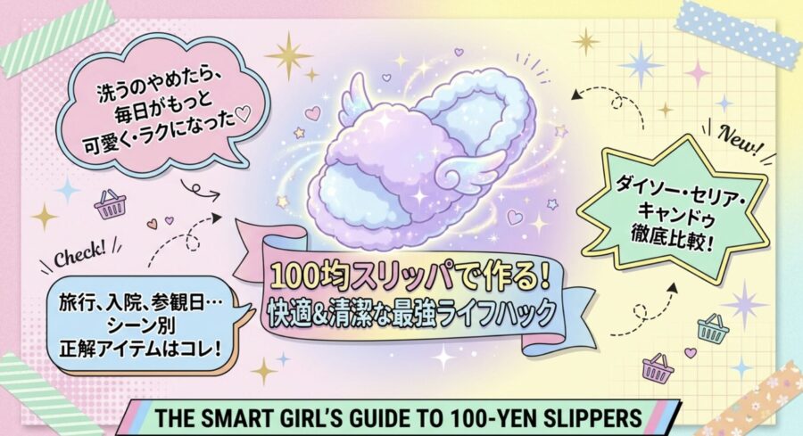 100均でつくる快適清潔な最強ライフ