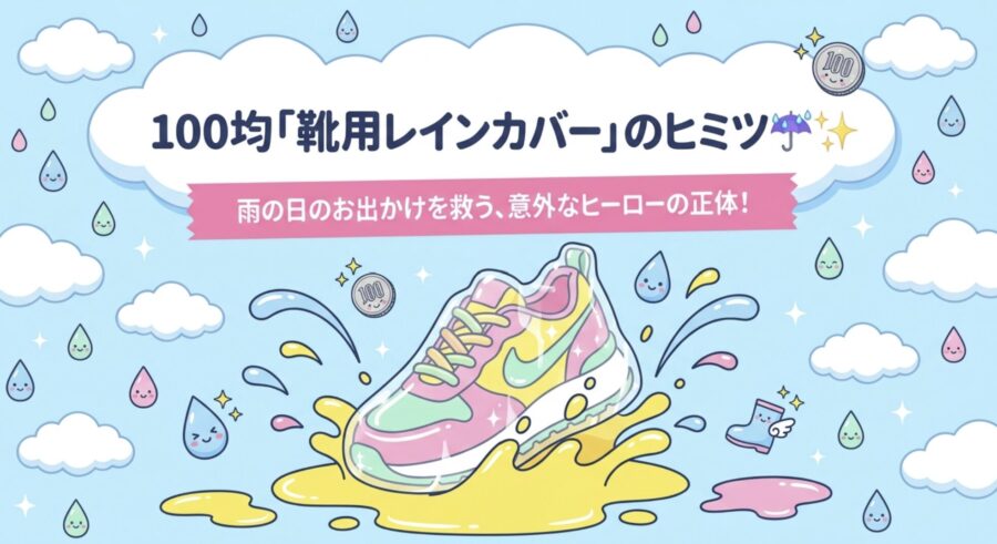 100均靴カバーのヒミツ