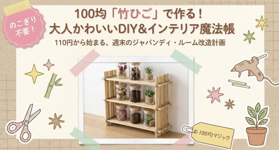 100均で作るおとなかわいいインテリア