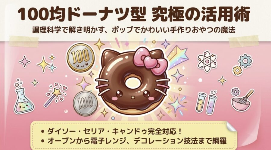 100均ドーナツ型活用術