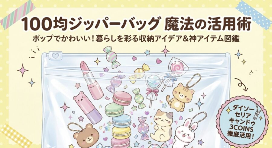 100均ジッパーバックの魔法