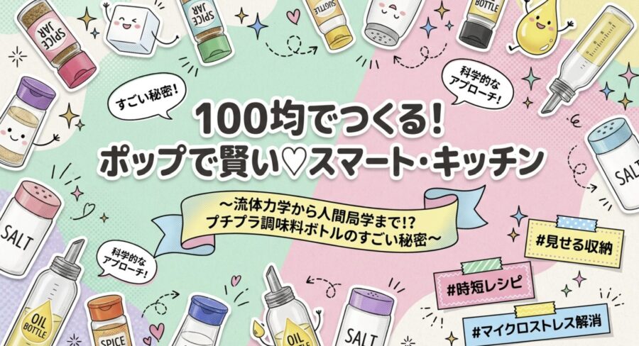 100均で作るスマートキッチン