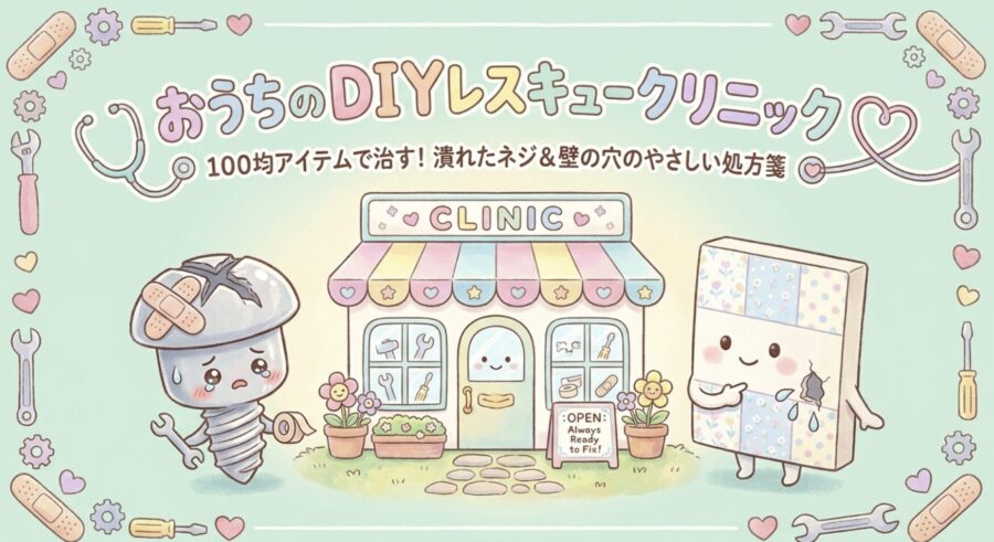 100均で治す潰れたネジ大作戦