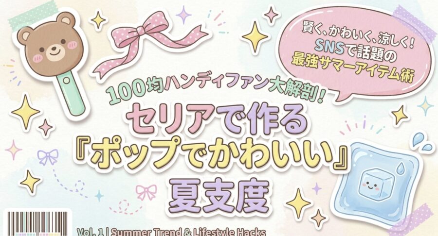 100均ハンディファン大解剖
