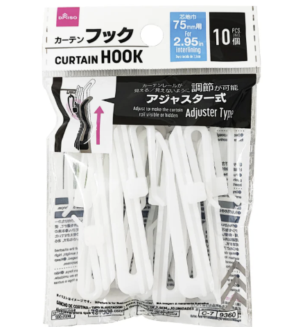カーテンフック