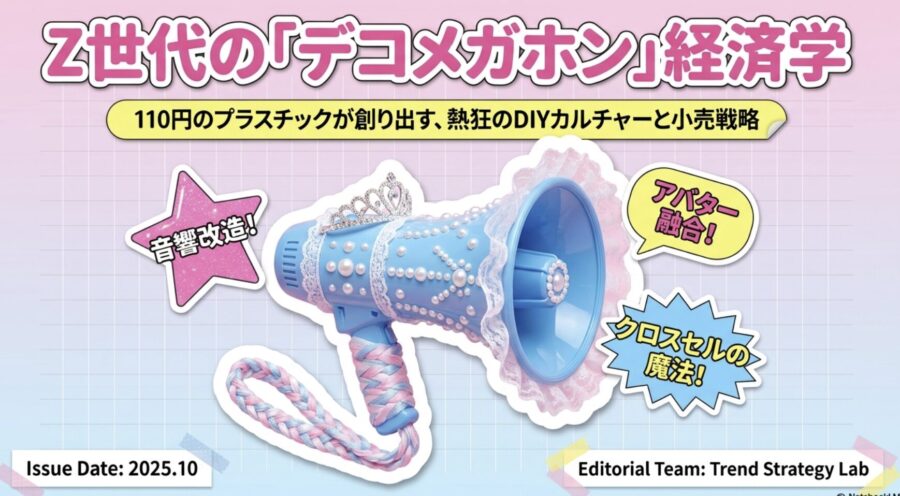 Z世代のデコメガホン経済学