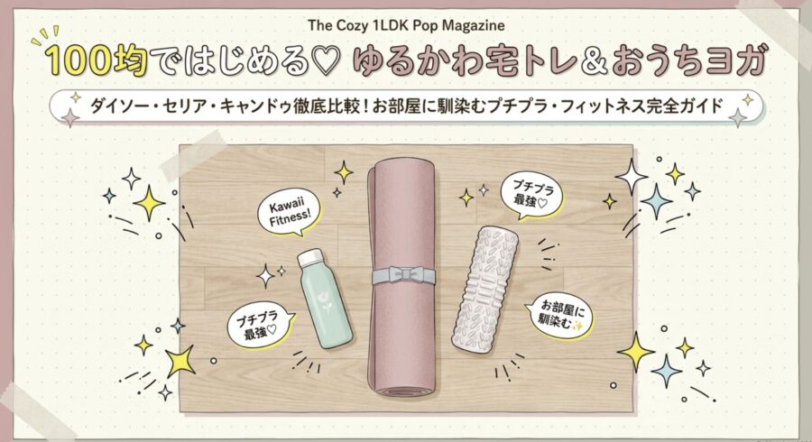 100均で始めるおうちヨガ
